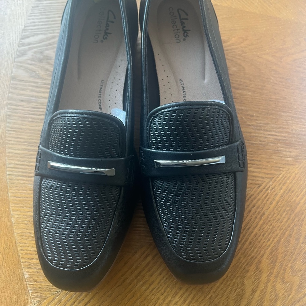 Clarks Black Women's Loafers